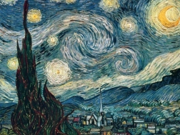 Sestavljanka Vincent van Gogh: Zvezdna noč