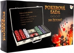 Poker set v aluminijastem kovčku 300 kosov