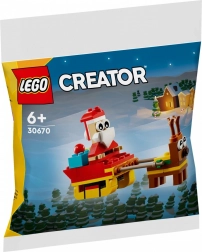 LEGO Creator – vožnja s sanmi s Božičkom