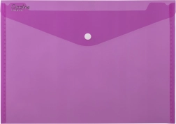 Mapa z gumbom A5 Opaline roza