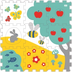 Moje prve penaste sestavljanke Travnik TREFL