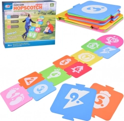 Otroška gibalna igra Ristanc – penaste sestavljanke