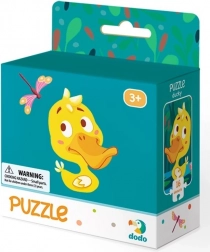 DODO otroški puzzle račkica – 16 koščkov