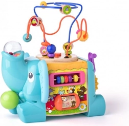 Izobraževalni slon – interaktivna motorična igrača za otroke 1+