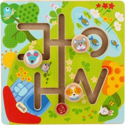 Lucy & Leo Sončna dolina – lesen motorični labirint