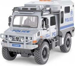 Policijsko oklepno vozilo s svetlobnimi in zvočnimi učinki 24 cm