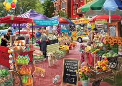 Eurographics Puzzle Dan na kmečki tržnici 104 kosov