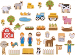 Bigjigs Toys lesene magnetke Kmetija