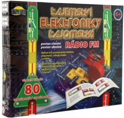 Skrivnosti elektronike – komplet FM radia, 80 poskusov
