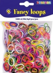 PLAYBOX Elastike Fancy loops 1000 kos
