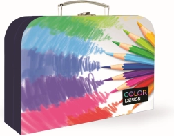 Laminiran kovček barvice A4, 34 cm