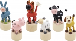 Lesena stiskalna živalca Farma