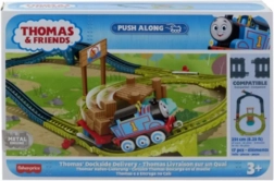Lokomotiva na potisk THOMAS & FRIENDS – kovinska mašinica s kompletom tirov