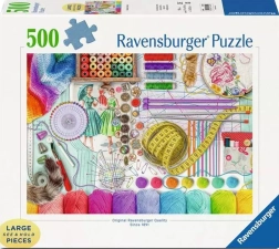 Ravensburger sestavljanka Šivalni kotiček XXL 500 kosov
