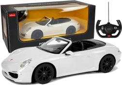 RC avto Porsche 911 Carrera S Rastar 1:12 – Bela
