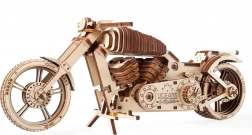 Lesena 3D sestavljanka motor UGEARS – mehanski model brez lepljenja