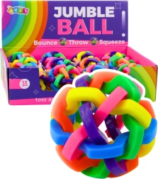 Barvasta žoga Jumble Ball 7,5 cm