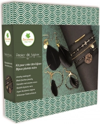 Izdelava nakita – bižuterija s črnimi peresi