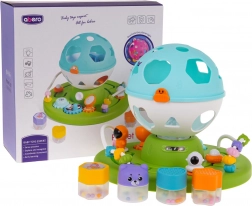 Interaktivni sortirnik s svetlobnimi učinki in zvoki – Modra