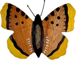 Leseni magnet metulj velik 2Kids Toys