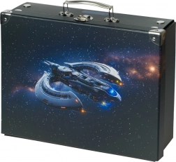 Baagl zložljivi šolski kovček Vesoljska ladja