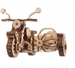 UGEARS 3D sestavljanka Harry Potter: Hagridov leteči motor – lesen mehanski model