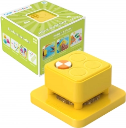 Nastavljiv luknjač CaDA – rumen ustvarjalni set 108 kosov