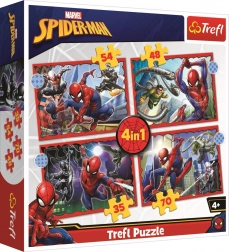 Sestavljanka 4v1 Herojski Spider-Man