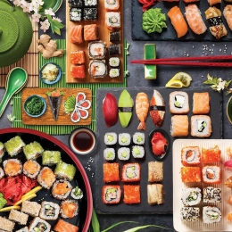 Sestavljanka EUROGRAPHICS Sushi miza 1000 koščkov