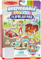 Paw Patrol ponovno lepljive nalepke Flip‑Flap – klasične misije
