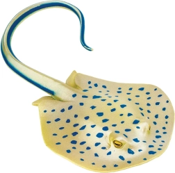 Safari Ltd. modropikčasta skatovka figurica - 1 kos