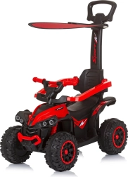 chipolino poganjalec z vodilno palico in strešico atv red
