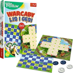 Družina Trefík igra 2v1: dama in lisica in gosi