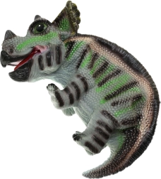 Zelena ročna lutka dinosavrski mladič 42 cm