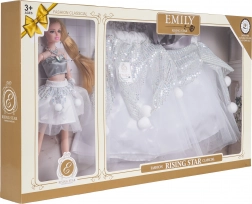 Punčka s krilom za otroka – ujemajoč komplet za preoblačenje