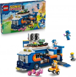 lego sonic: posebna mobilna baza s tovornjakom in štirikolesnikom
