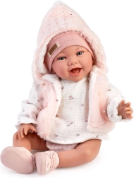 Guca Olivie – realistična obtežena dojenčkova punčka 42 cm z mehkim telesom