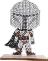 Diamantno slikanje crystal art buddies star wars: the mandalorian – samostojna dekorativna figurica