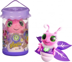 Rožnati uspavalček GLOWIES s svetlobo in zvoki