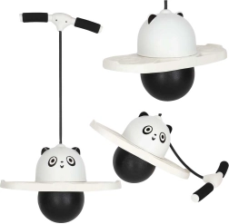 Otroški pogo skakalec panda belo-črn