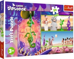 Sestavljanka 24 Maxi Ciekawski Drak Diplodok