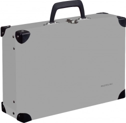 Kovček PASTELINI iz laminata, siv