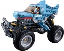 Sluban Power Bricks Navijalni terenski Modri morski pes