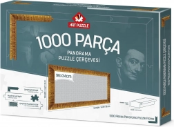 Okvir za sestavljanko 96x34 cm zlati