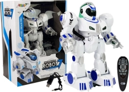 Interaktivni robot na daljinsko upravljanje 2 v 1 s plesom in LED-lučmi