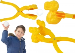 Snežni izdelovalec – dinozavrski izdelovalec snežnih kep, rumen