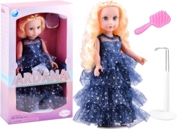 Punčka ARIANA v plesni obleki z zvezdicami