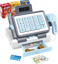 Otroška blagajna z učinki 25 cm – modra