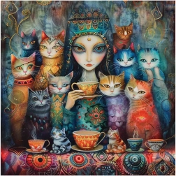 Anatolian kvadratne sestavljanke Magične oči 1024 kosov