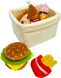 Magic Baby hitro okrepčilo v košarici – plišast komplet igrač